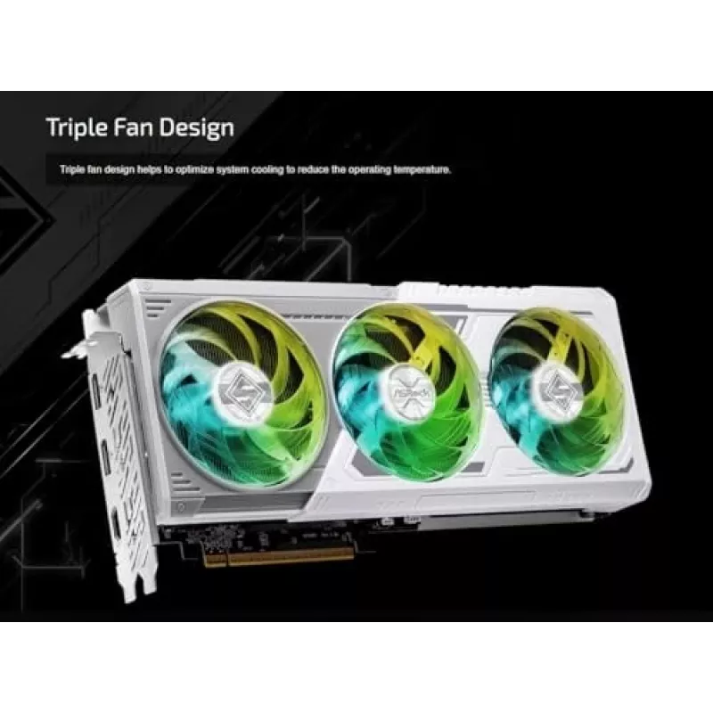 ASRock AMD Radeon RX 9060 XT Steel Legend 16GB OC Graphics Card