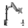 Desk Monitor Mount MACLEAN MC-775 for 32 inch (81.3 cm) screens, VESA 75x75–100x100, up to 8 kg, grey