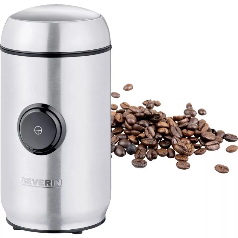 Blade grinder SEVERIN KM 3879 — blade coffee grinder, 150 W, 50 g capacity, stainless steel blades, black