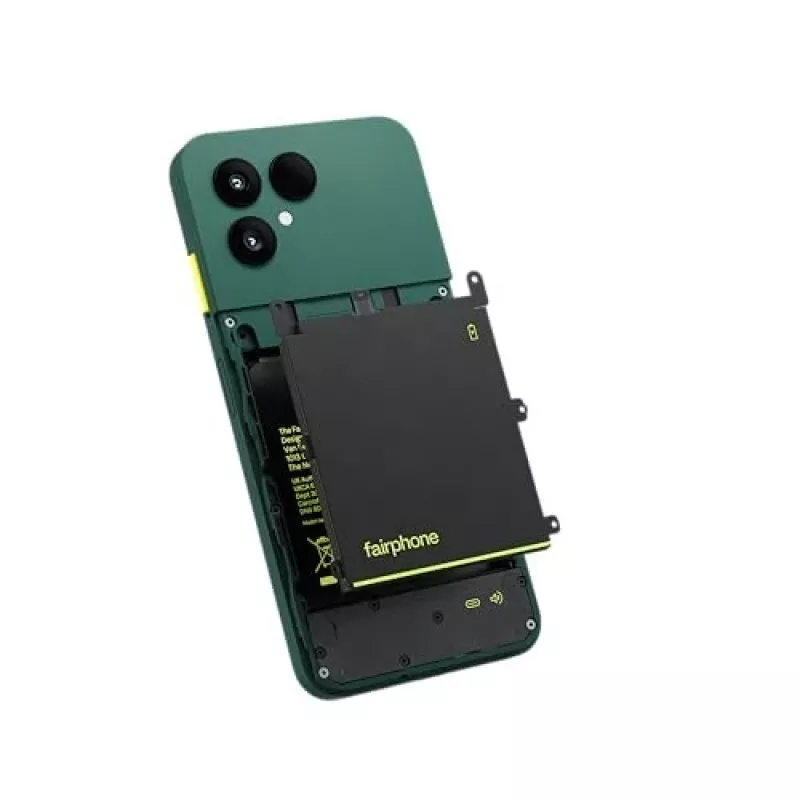 Fairphone The (Gen 6) 16 cm (6.31) Dual SIM Android 15 5G USB Type-C 8 GB 256 GB 4415 mAh Green
