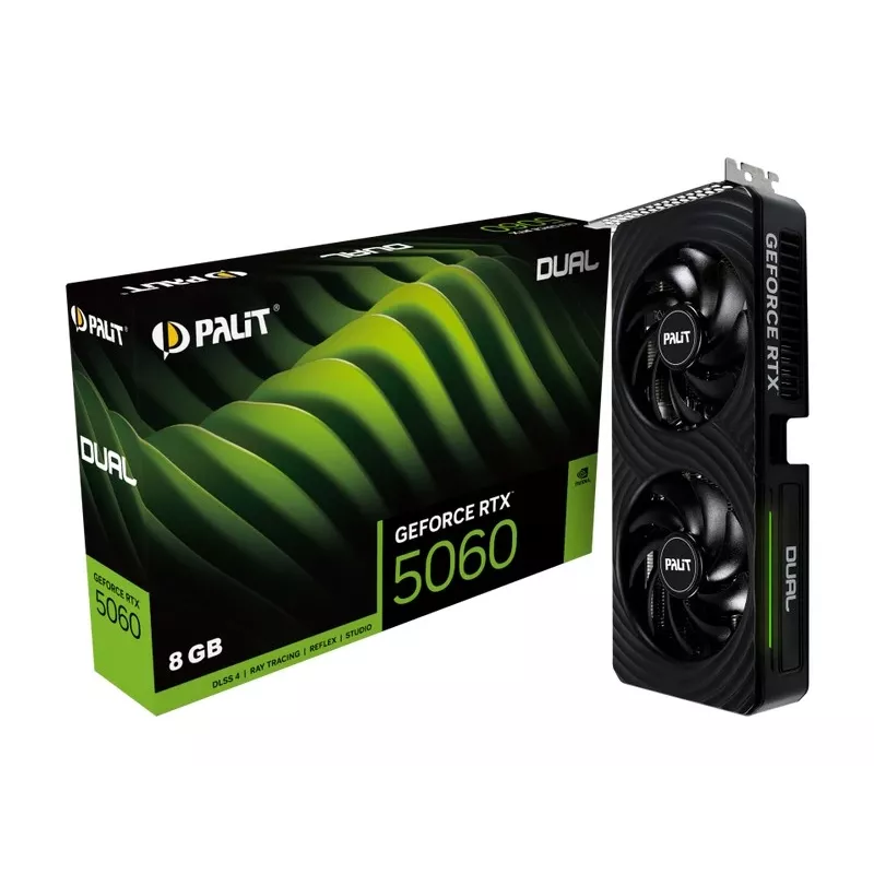 Palit GeForce RTX 5060 Dual 8GB GDDR7 Graphics Card