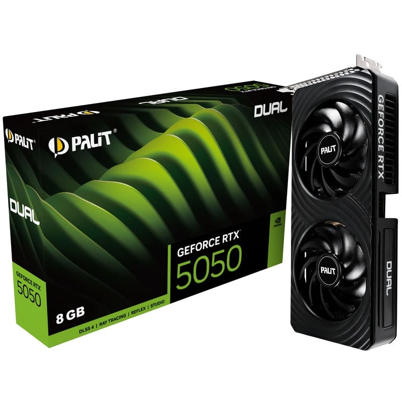 Palit GeForce RTX 5050 Dual 8GB GDDR7 Graphics Card