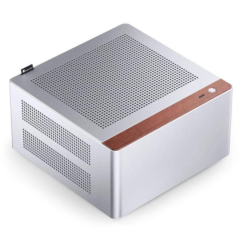 Computer Case Jonsbo NV10 Mini ITX - Silver