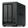 NAS Synology DiskStation DS725+ 2-bay Ryzen R1600 4GB DDR4 ECC, 2.5GbE, 2x M.2, RAID support, 0TB, Black