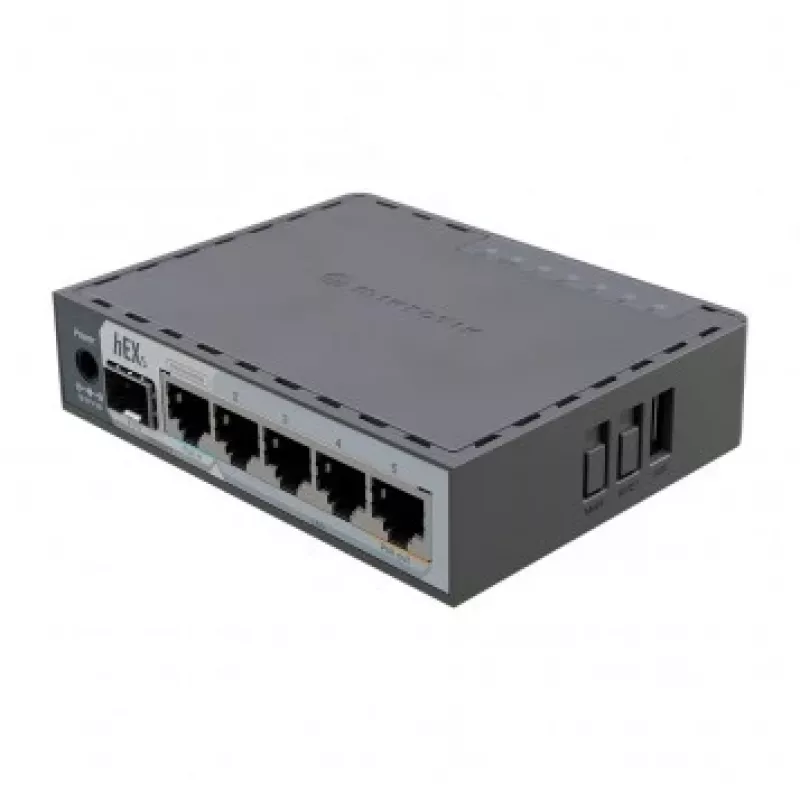 Mikrotik E60IUGS Wired Router Gigabit Ethernet Black