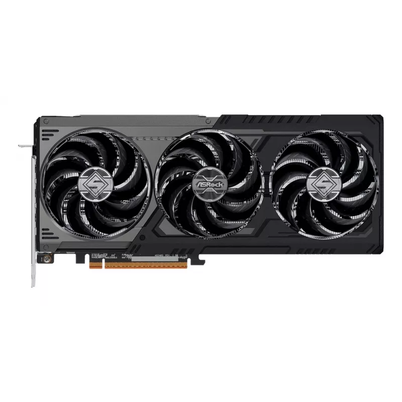 ASRock Radeon RX 9070 XT 16GB Steel Legend Dark Graphics Card
