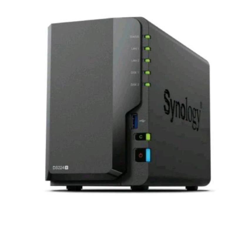 Synology DS225+ 2 Bay NAS Desktop Intel® Celeron® J4125 2 GB DDR4 Synology DSM Black - only Synology HDD