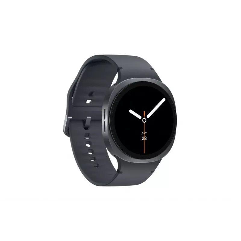 Samsung Galaxy Watch 8 3.81 cm (1.5 inch) AMOLED 44 mm Digital 480 x 480 pixels Touchscreen Graphite Wi-Fi GPS (satellite)