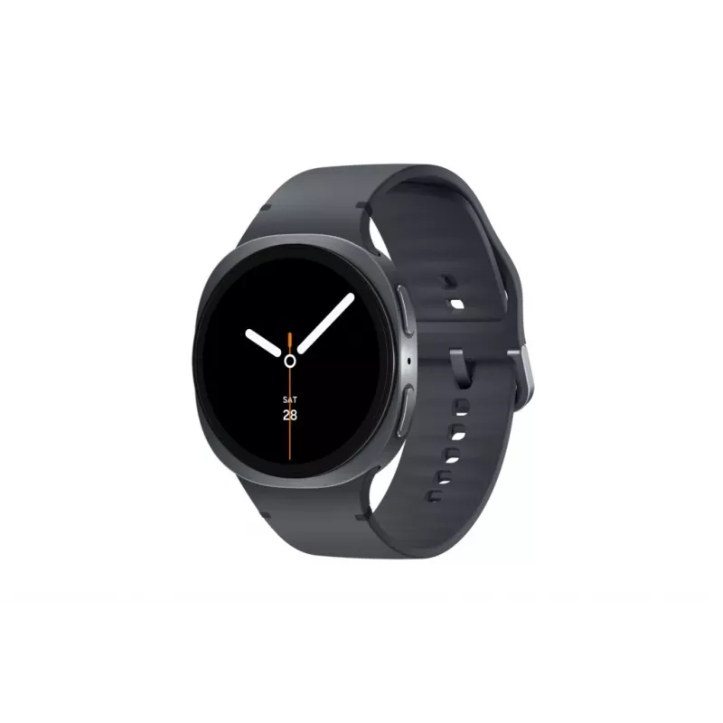 Samsung Galaxy Watch 8 3.81 cm (1.5 inch) AMOLED 44 mm Digital 480 x 480 pixels Touchscreen Graphite Wi-Fi GPS (satellite)