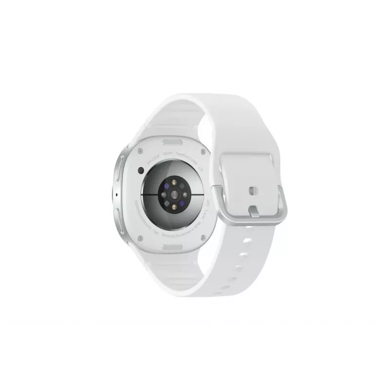 Samsung Galaxy Watch 8 3.3 cm (1.3 inch) AMOLED 40 mm Digital 438 x 438 pixels Touchscreen 4G Silver Wi-Fi GPS (satellite)