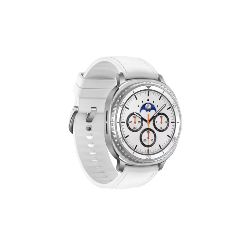 Smartwatch Samsung Galaxy Watch 8 Classic 46 mm Silver — 3.3 cm AMOLED, 4G, 64 GB, 445 mAh