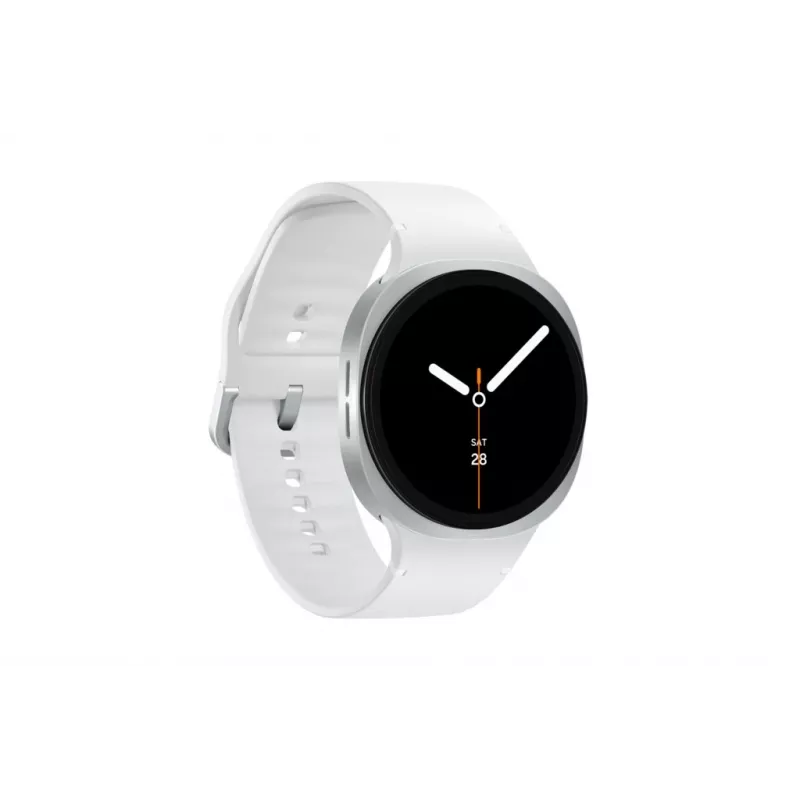Smartwatch Samsung Galaxy Watch 8 44 mm Silver, 1.5 inch AMOLED 480x480, 5 ATM, GPS, 32 GB, 435 mAh