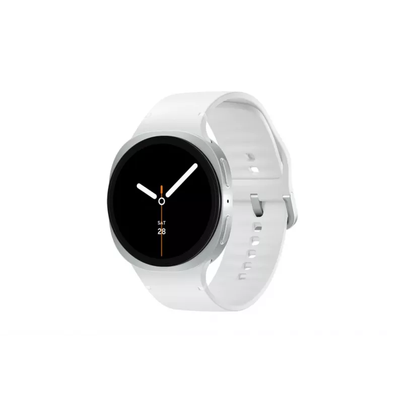 Smartwatch Samsung Galaxy Watch 8 44 mm Silver, 1.5 inch AMOLED 480x480, 5 ATM, GPS, 32 GB, 435 mAh