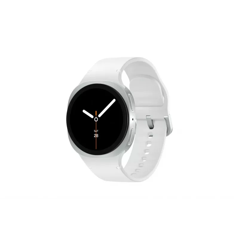 Samsung Galaxy Watch 8 3.3 cm (1.3 inch) AMOLED 40 mm Digital 438 x 438 pixels Touchscreen Silver Wi-Fi GPS (satellite)