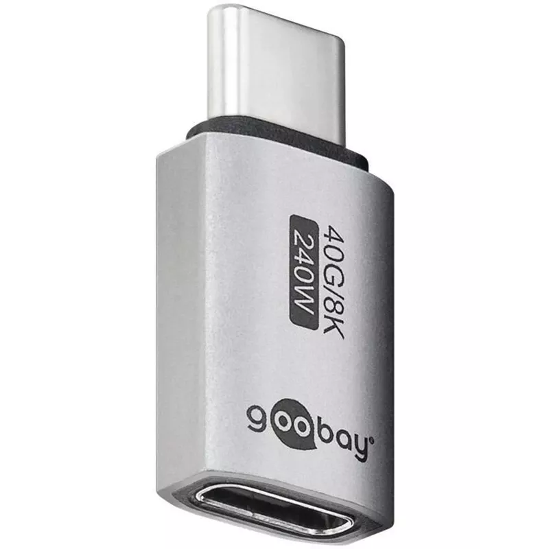 Goobay USB-C -Adapter straight USB4 - -Plug> -Socket (74447)