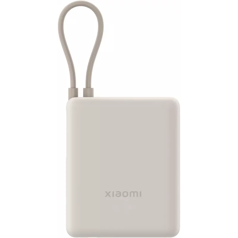 Xiaomi 33W Power Bank 10000mAh (Integrated Cable)Tan GL, BHR9333GL
