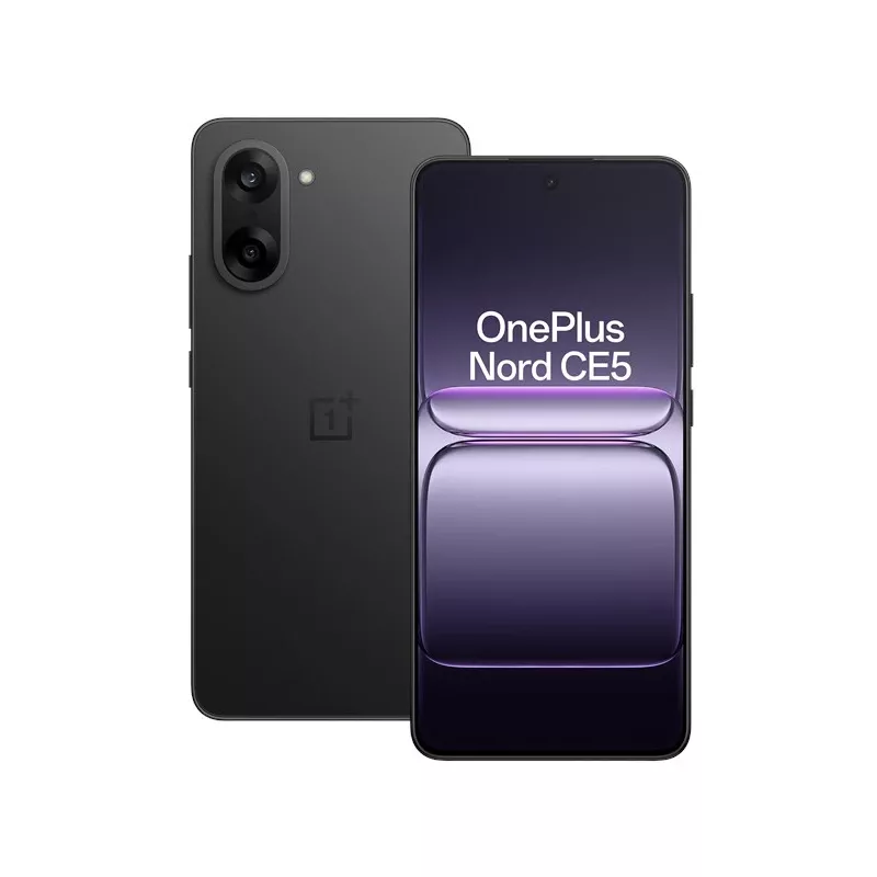 OnePlus Nord CE5 17.2 cm (6.77) Hybrid Dual SIM Android 15 5G USB Type-C 8 GB 128 GB 5200 mAh Black