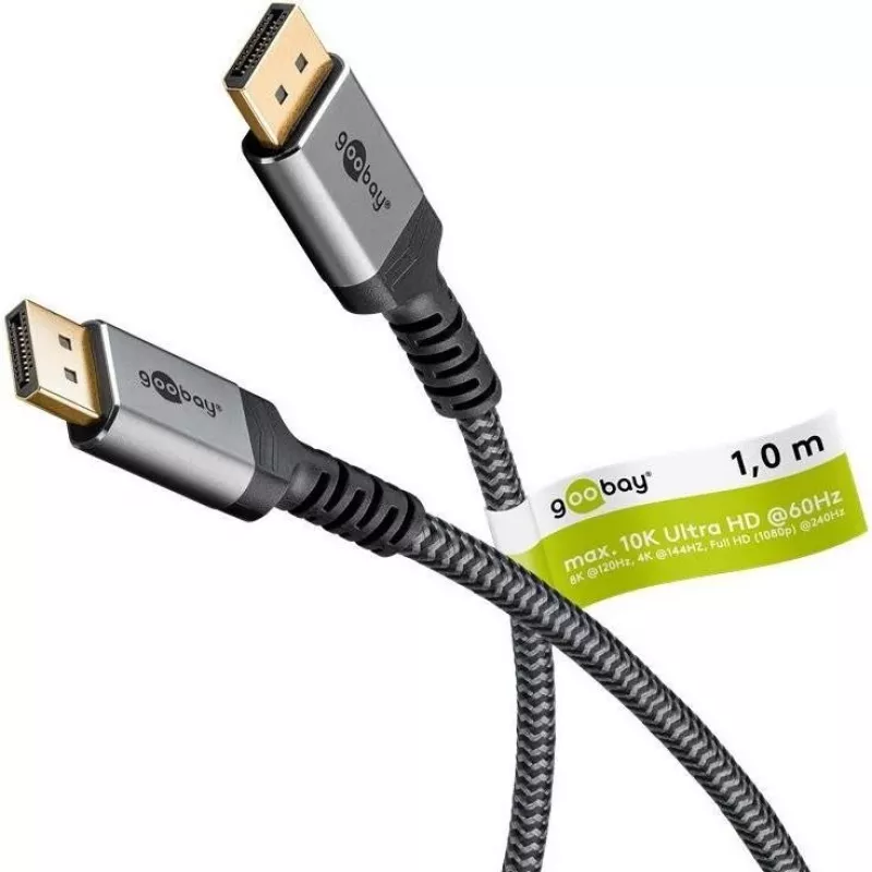 Goobay 75684 - Displayport 2.x Cable 16K 60 Hz - Cable - Digital/Display/Video (75684)