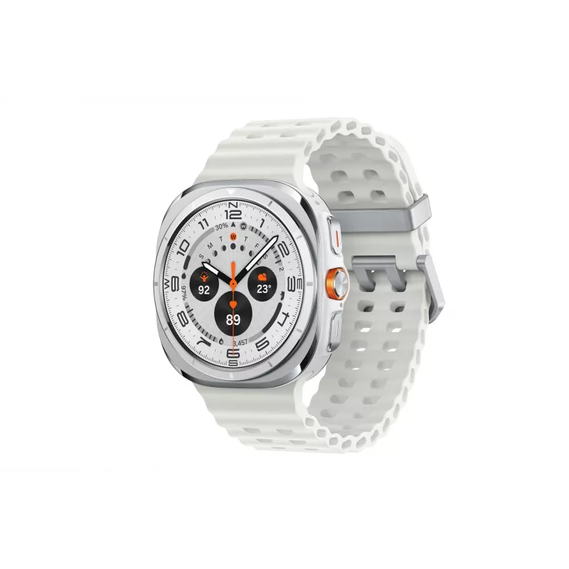 Smartwatch Samsung Galaxy Watch Ultra 47 mm Titanium White — AMOLED 1.5 inch, 4G, 64 GB, 590 mAh