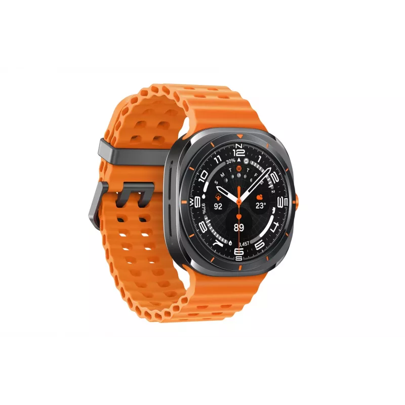 Samsung Galaxy Watch Ultra 3.81 cm (1.5 inch) AMOLED 47 mm Digital 480 x 480 pixels Touchscreen 4G Grey, Titanium Wi-Fi GPS (satellite)