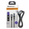 Qoltec Cable USB 2.0 Type C USB 2.0 Type C 100W Qc 3.0 Pd 1m Black