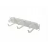 Cable organizer 10 inches with 3 metal holders TYPE B grey