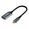 Savio Adapter USB-c (M) HDMI (f), 4K, 60Hz, Aluminium, AK-78