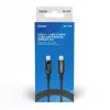 Savio USB-C - USB-C cable CL-174 1m black USB 3.2 Gen 1