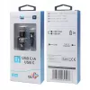 USB A to C cable TB AKTBXKUCTOA120B 1.2 m, black
