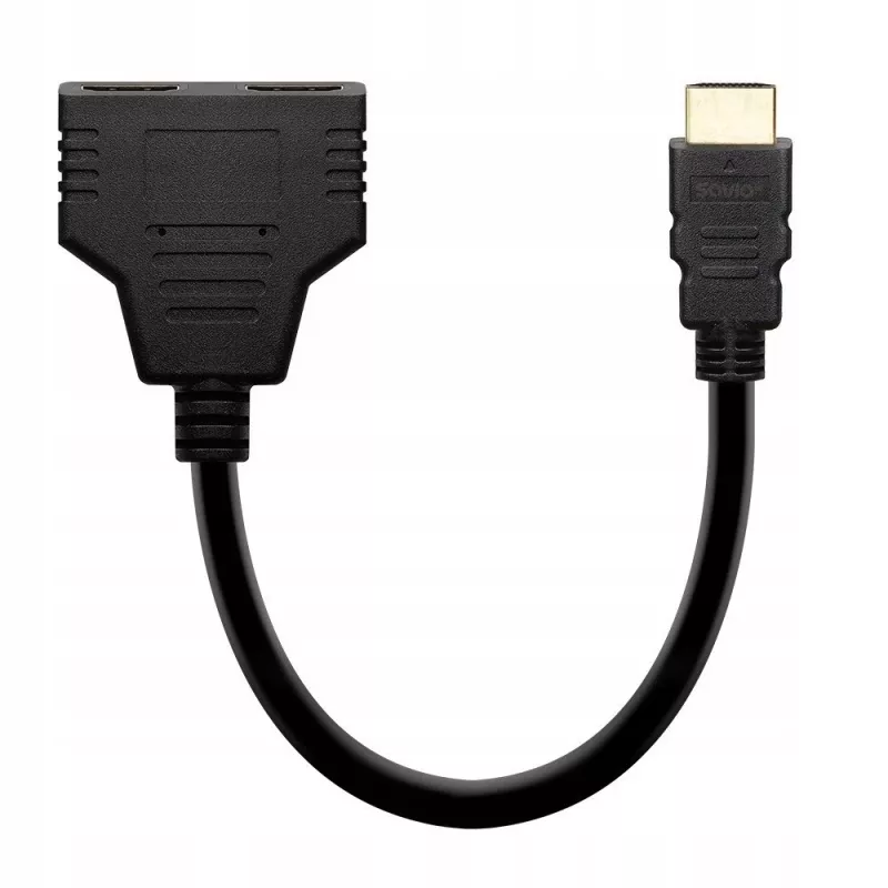HDMI Video Splitter Savio AK-77 60Hz Black