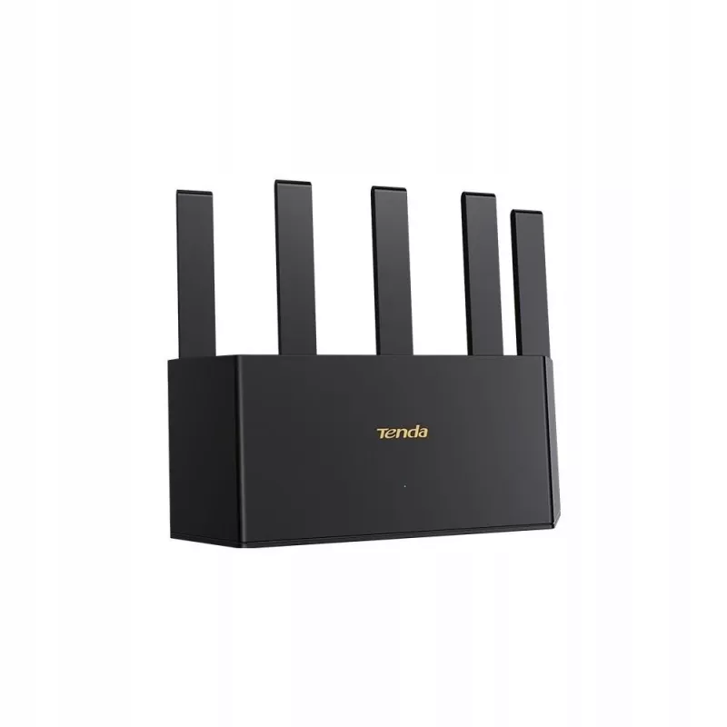 Wireless router TENDA TE3L Wi‑Fi 7 (IEEE 802.11ax), 3x Gigabit LAN, 1x WAN, 512 MB RAM, VLAN, NAT, WPA, black