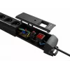 Power Extension Cord Lanberg SP1-05F-0500-BK 5m 5 AC Outlets Indoor Black