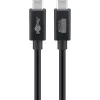 USB-C cable WENTRONIC USB4 Gen4 1.2m — supports 16k@60Hz and 4K@120Hz