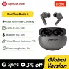 Global Version OnePlus Buds 4 True Wireless AI Call Noise Cancelling Earphones 55dB Long Range IP55 Waterproof Portable Earbuds