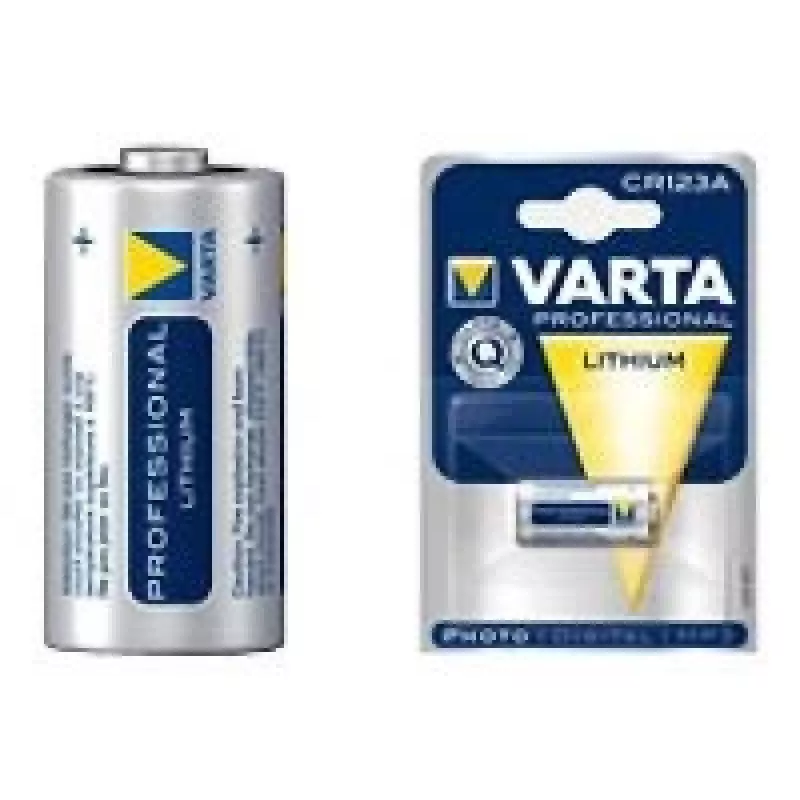 Varta Lithium CR123A 3V 1600mAh Camera Battery
