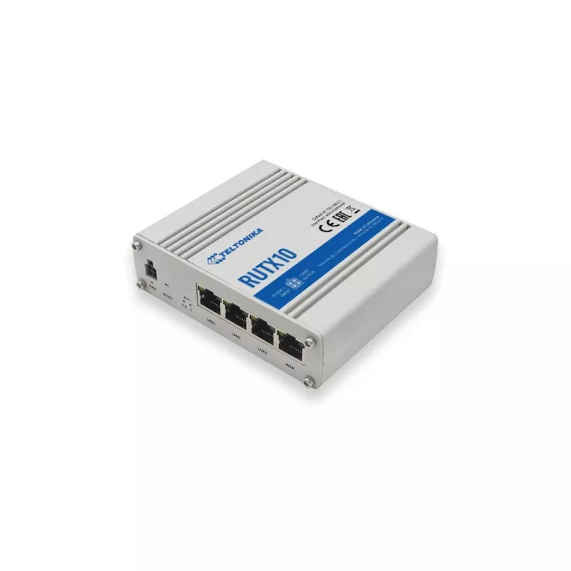 Teltonika RUTX10 wireless router Gigabit Ethernet Dual-band (2.4 GHz / 5 GHz) White