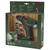 Theo Klein 8567 Bosch Cordless Screwdriver I Battery-Powered Drill/Screwdriver with Rotating and Interchangeable Bits I Light and Sound I Dimensions: