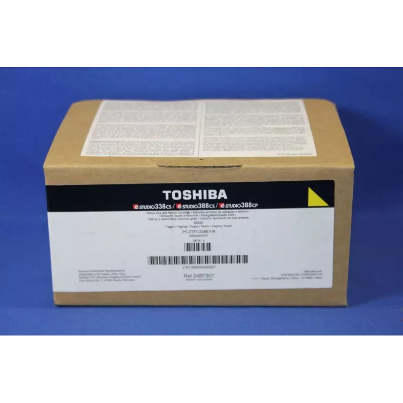 Toshiba 6B000000927/T-FC338EYR Toner Yellow Return Program. 6K Pages F