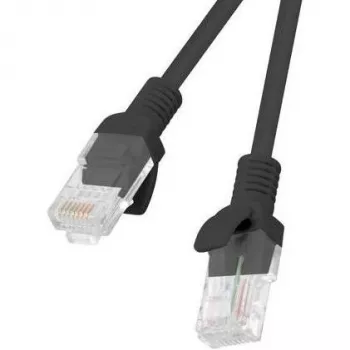 Patchcord LANBERG PCU5-20CC-0150-BK RJ45 Cat.5e 1.5M Black 10-pack