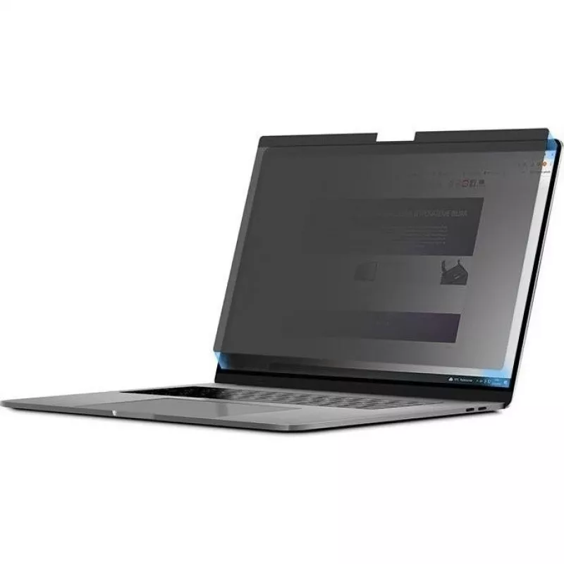 Qoltec Filtro Privacy GDPR per MacBook Air 13 6 Magnetico Protezione Occhi (13.60, 16 : 9), Pellicola Protettiva per Notebook
