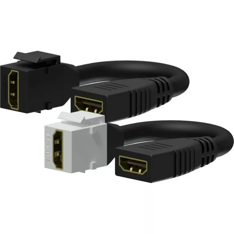 Procab Adapter AV-HDMI - Adapter HDMI (VCK450) (HDMI, 23cm), Data and Video Adapter, White