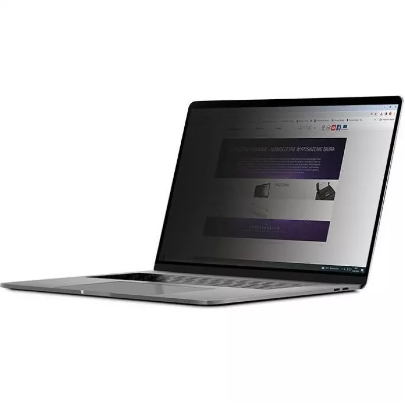 Qoltec 51050 Filtri Privacy per Display (13,3) (11.59, 16 : 9), Pellicola Protettiva per Notebook