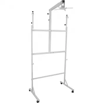 Avtek Interactive Whiteboard Cart - Steel (Table), Projector Stand, White