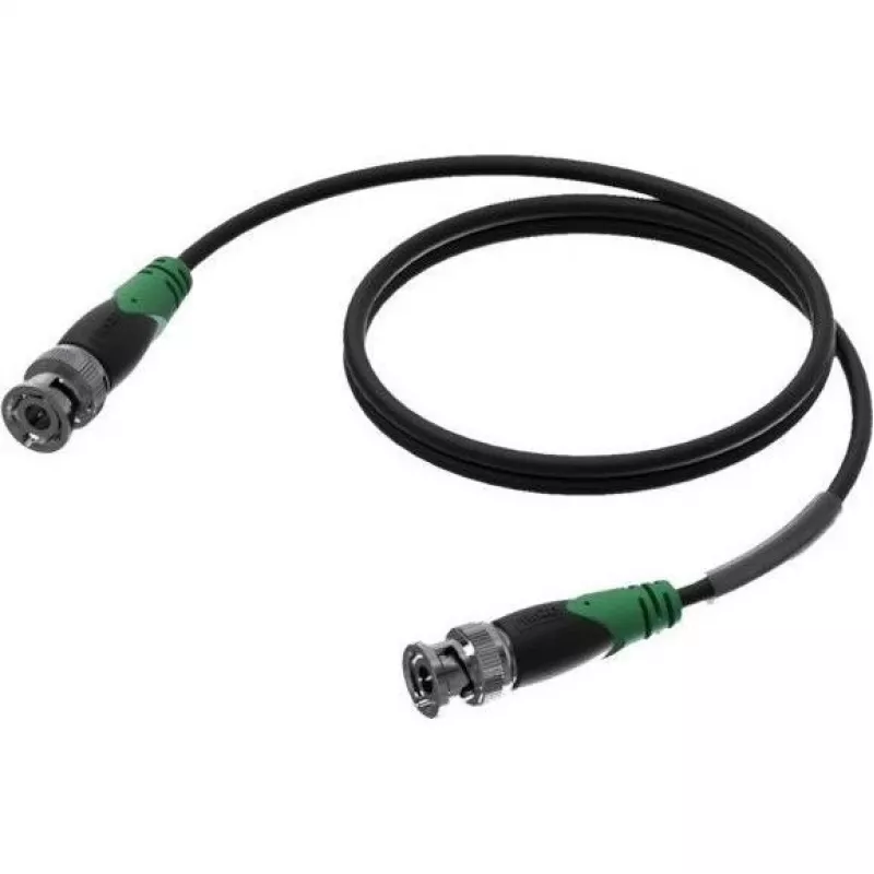 Network Cable Procab 1KPCL217 BNC MALE BNC MALE 50 OHM 3M Black