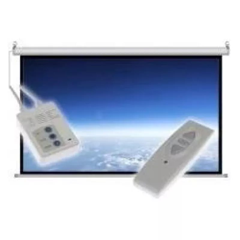 An electric screen 16: 9 119 with the remote control 264x147cm FS-119 16 9