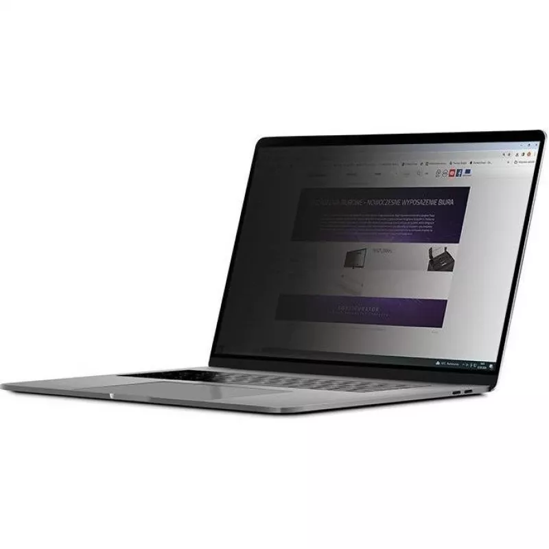 Qoltec Filtro Di Privatizzazione GDPR 14 Pollici 16:9 (12.20, 16 : 9), Pellicola Protettiva per Notebook