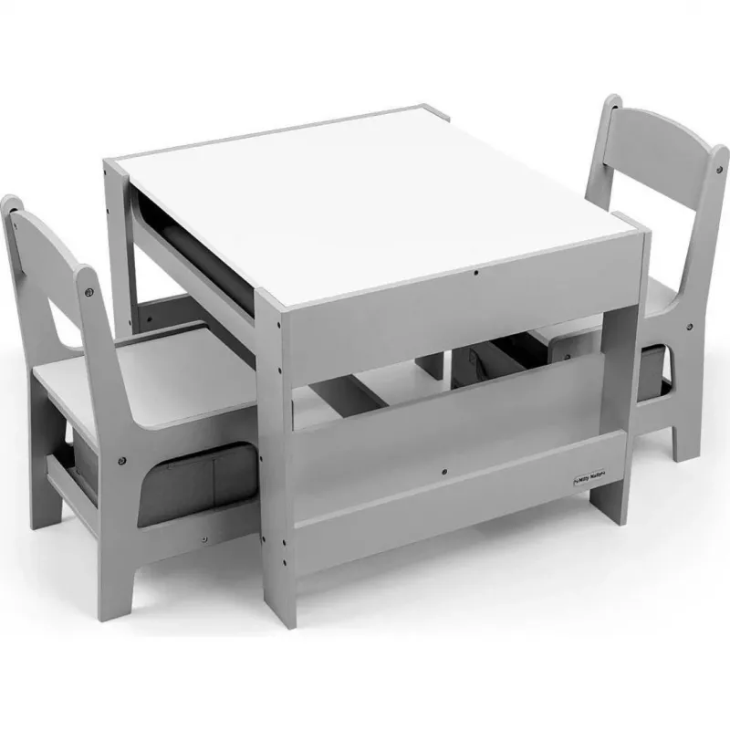 Children's furniture set Milly Mally Sven Grey 5489 — compact set in grey