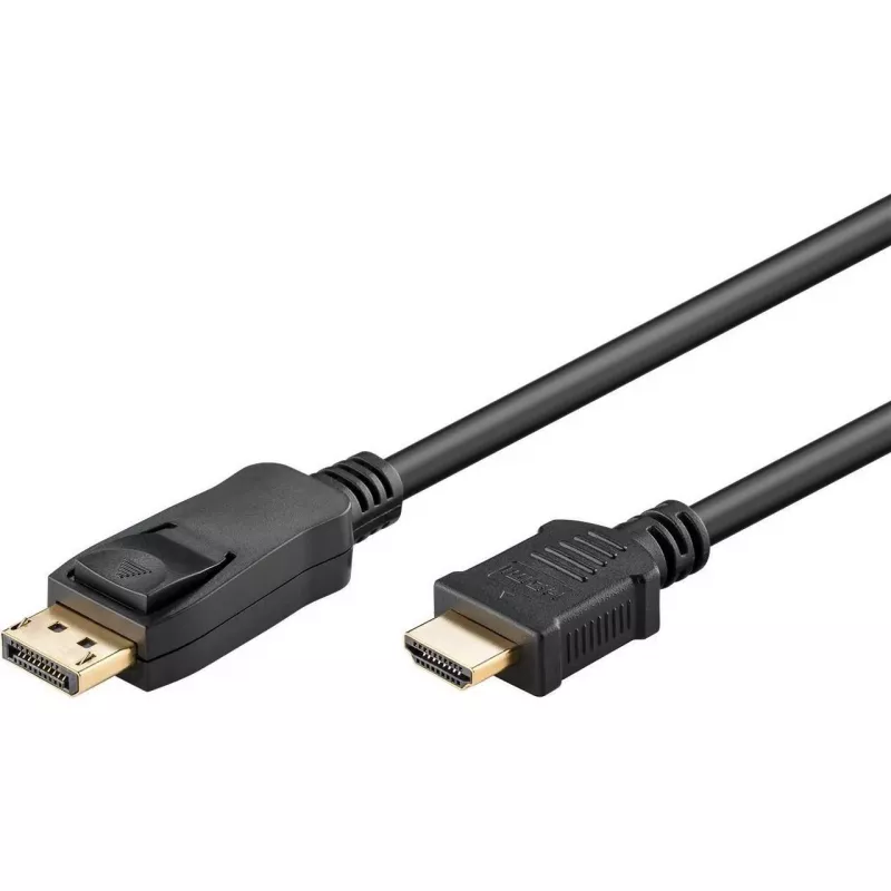 Goobay Display Port – HDMI (1m, DisplayPort, 1.4), Video Cable