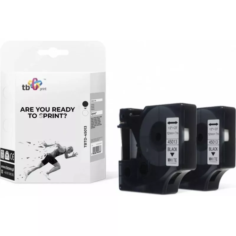 TB Print, Marking Tape, TBTD-45013 (1.20cm, White)