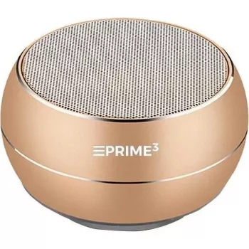 Prime3 speaker PRIME 3 Bluetooth speaker SOUL ABT03GL (gold colour) (5h, rechargeable battery), Bluetooth speaker, gold
